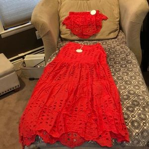 VICI collection maxi skirt & top